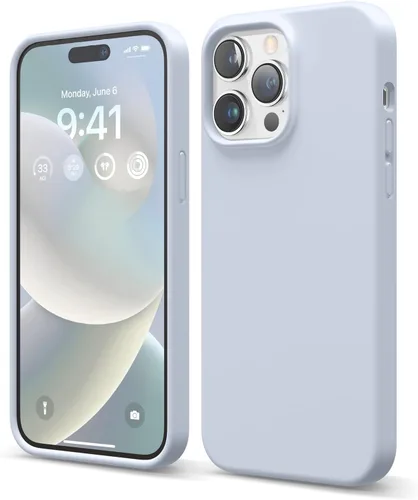 Miniatura 14 de elago Funda compatible con iPhone 14 Pro Max, de silicona líquida, funda protectora de cuerpo completo, a prueba de golpes, funda delgada