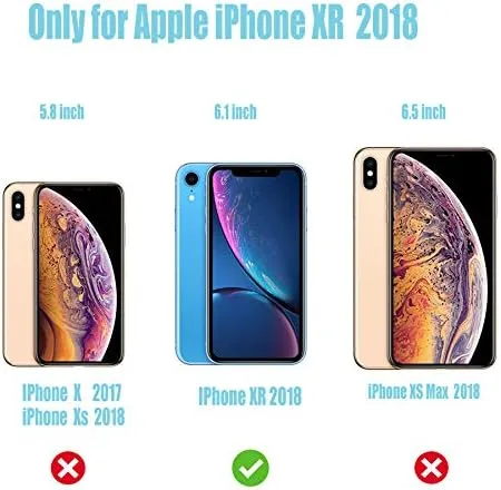 Miniatura 7 de AKORAVO - Funda protectora para iPhone XR para mujeres, hombres y niñas, a prueba de golpes, antiarañazos, delgada, suave, TPU transparente, funda
