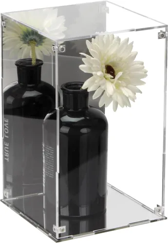 Miniatura 17 de Contenedores cuadrados de acrílico transparente con tapa, cajas de almacenamiento, figuras de acción para el hogar, juguetes organizadores