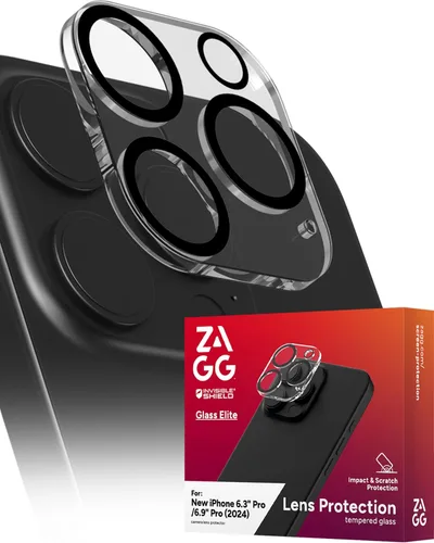 Miniatura 7 de ZAGG Glass Elite - Protector de lente de cámara antirreflectante para iPhone 17e/ 16e - Tecnología antirreflejos, máxima resistencia a impactos