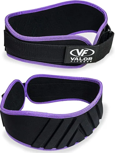 Valor Fitness PWB - Cinturón de levantamiento de pesas para mujer, soporte de espalda y protección contra lesiones para entrenamiento cruzado,