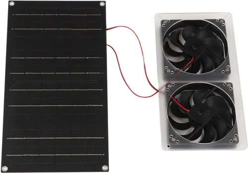 Miniatura 2 de Ventilador del generador solar, extractor de aire accionado solar compacto de 5 V para RV