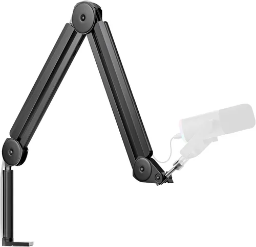 Miniatura 8 de InnoGear Brazo de Micrófono con Boom, Soporte de Micrófono con Canales de Gestión de Cables y Elevador de Altura para Blue Yeti FIFINE AM8 K669B