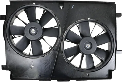 Miniatura 114 de TRQ Conjunto de ventilador de refrigeración dual del radiador compatible con Toyota Highlander 2008-2013 TO3115155