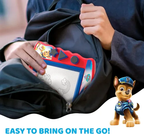 Miniatura 4 de Lollipop PAW Patrol Tablero de Dibujo Magnético con Lápiz y 3 Sellos, para Niños o Niñas (Azul)