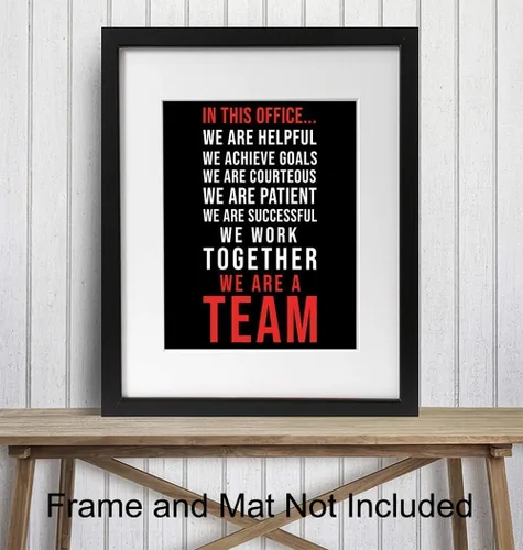 Miniatura 2 de Póster motivacional para la oficina – Póster inspirador para pared – Decoración única para el hogar y regalo para empresarios, gerentes, jefes