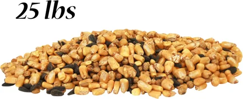 Miniatura 3 de BestNest Sweet Deer - Mezcla de alimento para ciervos, 25 libras, mezcla de semillas ricas en proteínas, sal y minerales con semillas de maíz