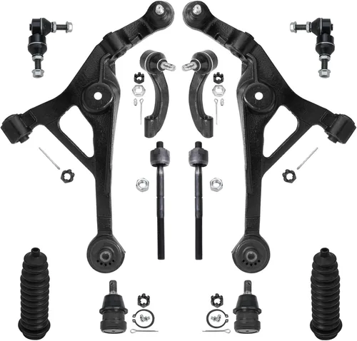 Miniatura 41 de Detroit Axle - Kit de extremo delantero para Ford 1998-2001 Explorer Mercury Mountaineer, 4 barras estabilizadoras delanteras y traseras, 2 brazos