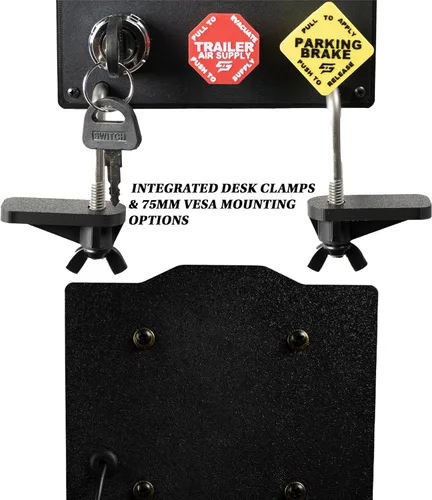 Miniatura 5 de Caja de botones SIM-PANEL HT/HTE para American Truck Simulator (Caja de botones ATS/ETS2) (CON ILUMINACIÓN TRASERA PERSONALIZABLE)