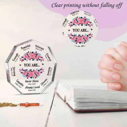 Miniatura 5 de Regalos cristianos para mujeres, cumpleaños, Navidad, inspiración, regalos religiosos, pastor católico espiritual, esposa, regalo de agradecimiento