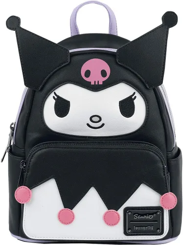 Miniatura 2 de Loungefly Sanrio Hello Kitty Kuromi Cosplay - Bolso de hombro con doble correa para mujer, Negro -, Classic