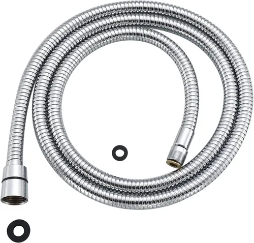 Miniatura 6 de Tubo de 70 pulgadas o 70.9 in de repuesto para grifo extraíble de acero inoxidable (manguera de bañera, 5.9 ft)
