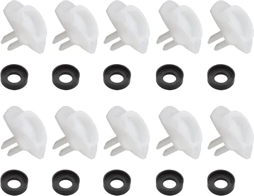 10 piezas 101237 OEM para sello de taza Moen y puerta desviadora para accesorio de plomería o grifo, pieza de repuesto de boquilla de bañera 3800