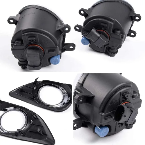 Miniatura 7 de PIT66 Luces antiniebla para parachoques delantero, compatibles con Toyota Camry LE/SE/XLE Sedan 2010-2011, 4 puertas, parachoques delantero, luces