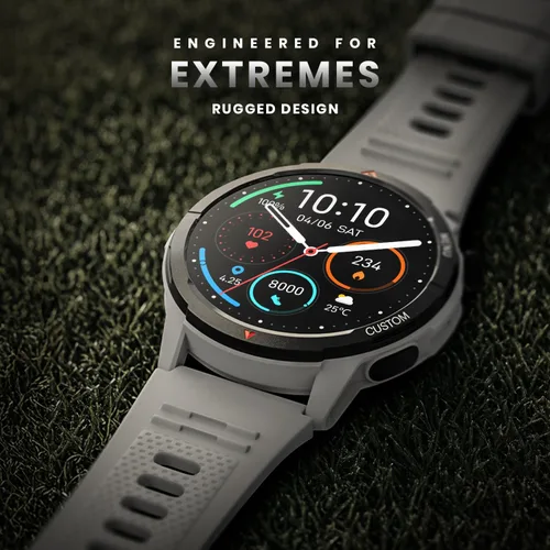 Miniatura 2 de Noise Endeavour 2 - Reloj inteligente resistente con IA Companion, GPS integrado, resistente a los arañazos, llamadas BT, AMOLED de 1.46 pulgadas