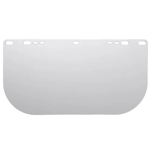 Jackson Safety 30706 - Ventana protectora facial para tocados, 8 x 15.5 x 0.04 pulgadas, policarbonato, sin encuadernar, tinte transparente (caja de