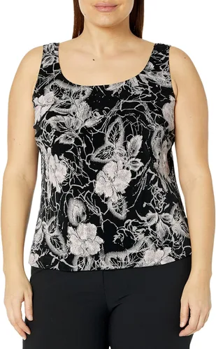 Miniatura 3 de Alex Evenings Conjunto de top y chaqueta para mujer
