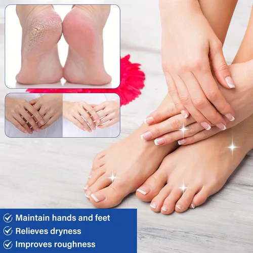Miniatura 7 de 3 unidades de crema hidratante y antigrietas para pies, crema de urea de máxima fuerza para pies, loción de pies para talones, manos secas