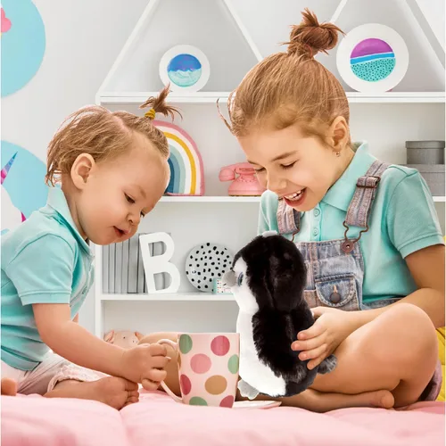 Miniatura 5 de DolliBu Peluche de pingüino gris, juguete de pingüino de peluche súper suave, animales marinos abrazables, relleno de felpa, lindo juguete esponjoso