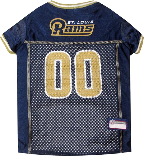 Miniatura 38 de Camiseta para perro de los New Orleans Saints, de la NFL, talla: L, el mejor atuendo de camiseta de fútbol americano para perros o gatos, con Santos
