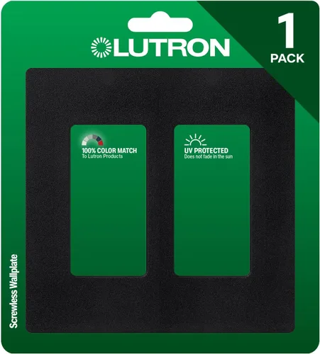 Miniatura 7 de Lutron Claro - Placa de cubierta para interruptor de luz, placa de pared de 2 posiciones, para interruptores de luz decorativos, cubierta de Acero