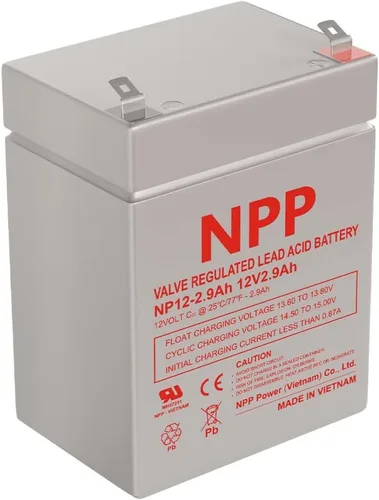 Miniatura 10 de NPP Batería AGM recargable de 12 V 1.2 Ah, plomo ácido sellado NP12-1.2Ah T1 baterías de reserva para sistema de seguridad ADI/Ademco 484, alarma
