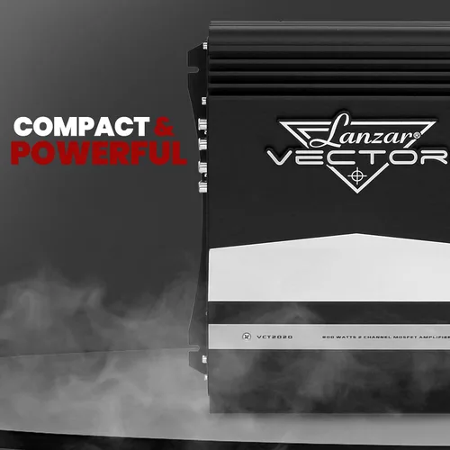Miniatura 5 de Lanzar Jovial - Amplificador estéreo para automóvil de 2 canales, 36 W, alta potencia, sonido de audio de 2 canales, caja de amplificador de altavoz