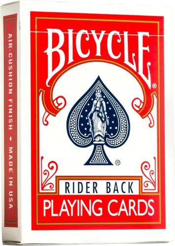 Miniatura 7 de Juego de cartas estándar con jinete en la parte posterior Bicycle, multi-colored, Estándar