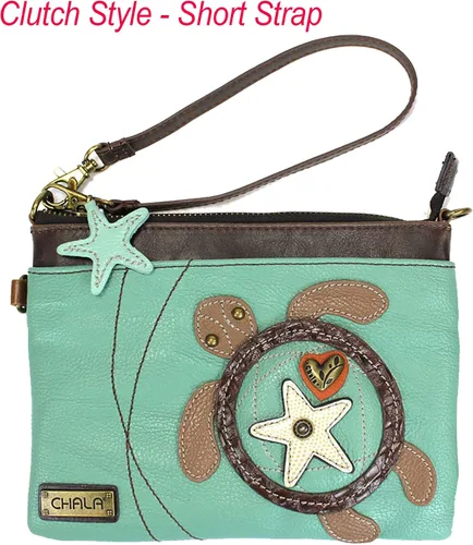 Miniatura 5 de CHALA Mini bandolera/bolso con correa convertible elegante, compacto, versátil