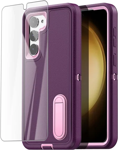 Miniatura 20 de AICase Funda para Galaxy S23 Funda Transparente (6.1"), Protección contra Caídas de Servicio Pesado Cuerpo Completo Resistente a Prueba de Golpes/A