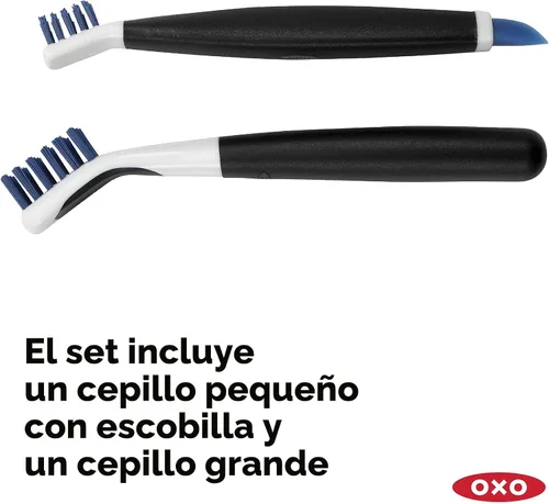 Miniatura 4 de OXO, Blue Good Grips - Juego de cepillos de limpieza profunda