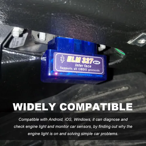 Miniatura 3 de KVAEY OBDII - Escáner de diagnóstico automático para automóvil, herramienta de escaneo Bluetooth automotriz ELM327 y lector de código, lector