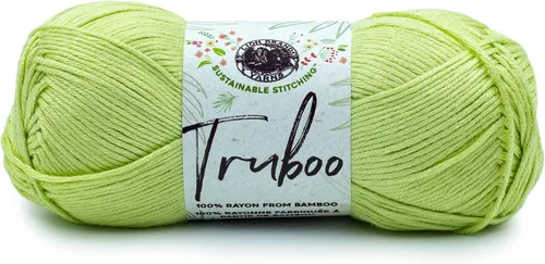 Miniatura 17 de (1 Madeja) Lion Brand Yarn Truboo Yarn, Aguamarina