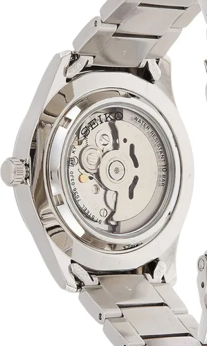 Miniatura 2 de Seiko 5 relojes automáticos de acero inoxidable con esfera negra SNZG13K1 Negro L