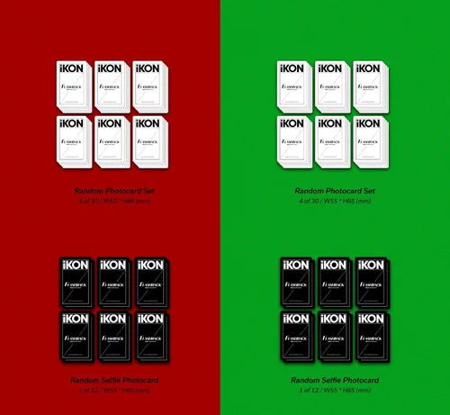 Miniatura 5 de YG Ent. iKON - FLASHBACK [PHOTOBOOK ver.] 4º mini álbum+juego de tarjetas de fotos extra (ver al azar, + 1 póster plegado)
