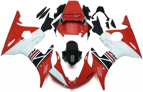Miniatura 17 de Carenado para Yamaha YZF R6 2003-2005 y YZF R6S 2006-2009 (01 negro mate brillante)