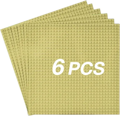 Placas base clásicas para construcción de ladrillos 100% compatibles con las principales marcas de placas base de 10 x 10 pulgadas / 25.4 x 25.4 cm,