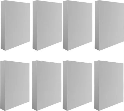 Miniatura 12 de BAOFALI 12 sellos de espuma moldeables grises de espuma de plástico seco, bloque de espuma para cortar y secar espuma para escultura, modelado