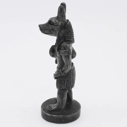 Miniatura 3 de Anubis Antigua Egipto Acuario Decoraciones para Peces Tanque Decoración Reptil Tortuga Lagarto Araña Tanques Terrario Escultura Egipcia Figurina
