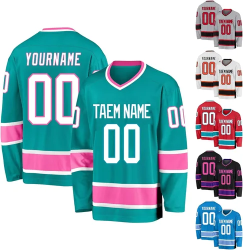 Miniatura 21 de Camisetas de hockey personalizadas para niños y niñas, camiseta de hockey personalizada para niños, regalos de hockey personalizados