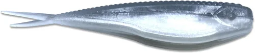 Miniatura 10 de Phat Pak Baits - Micro Drunkin Shad Tiny Fluke Style LiveScope FFS Soft Jerkbait 2.5" 30ct Soft Plastic BFS Bass Fishing Lure Yellow Perch