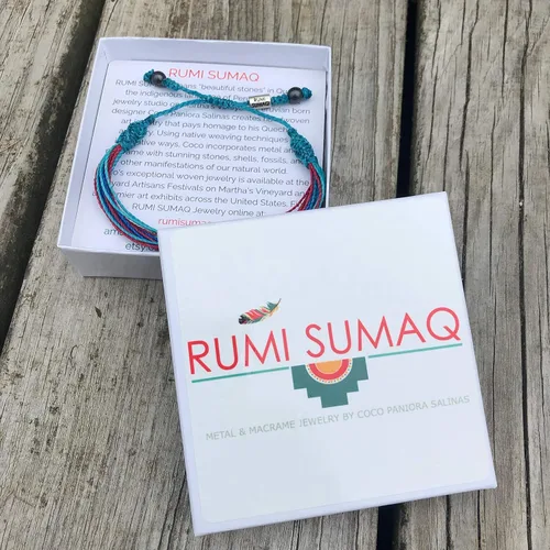 Miniatura 123 de Rumi Sumaq Pulsera de concientización para hombres, mujeres y niños – Pulsera de apoyo tejida ajustable anudada a mano – Pulsera de conciencia sutil