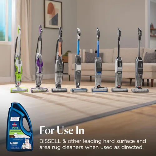 Miniatura 5 de Bissell Fórmula multisuperficie para mascotas con frescura Febreze, 22951, 1.9 L, Uso en suelos duros sellados y alfombras de área, elimina
