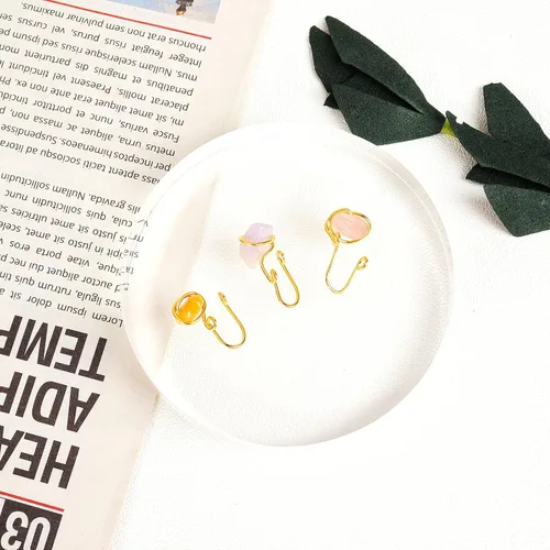 Miniatura 5 de Long tiantian Piercing de nariz para nariz con diseño africano, para mujer