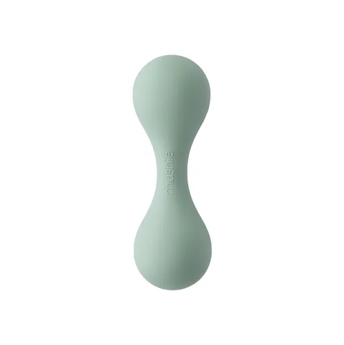 Miniatura 13 de mushie Juguete de sonajero de silicona para bebé A partir de 3 meses (natural)