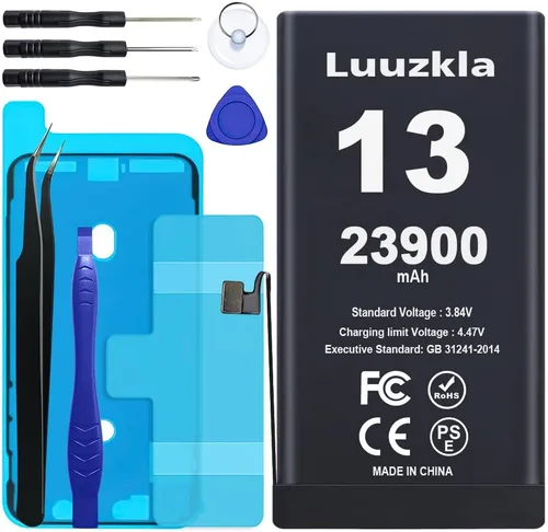 Miniatura 28 de Batería de 23900 mAh compatible con iPhone 11, nueva actualización, repuesto de batería de gran capacidad, compatible con iPhone 11, con kits