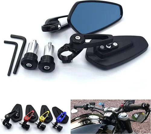 Miniatura 3 de Accesorios para motocicleta con extremo de barra de espejo para Suzuki V Strom 650 Bandit 650 RM 125 Intruder VL 1500 GSXR 1000 K7 GIXXER K6 Moto