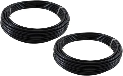 Miniatura 5 de Mytee Products Tubo de freno de aire de nailon SAE J844 negro de 3/4 pulgadas de diámetro exterior x 50 pies, aprobado por DOT, manguera neumática