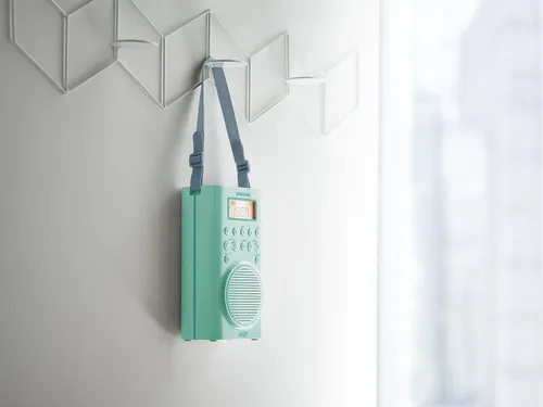 Miniatura 6 de Sangean H205TQ Radio digital de sintonización AM/FM/Alerta meteorológica portátil, resistente al agua para la ducha, turquesa