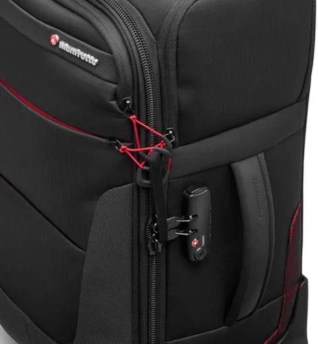 Miniatura 2 de Manfrotto Reloader Air-55 Pro Light Camera Roller Bag para videocámaras, DSLR, cámaras reflejas profesionales, capacidad para hasta 2 cuerpos